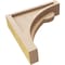 Ekena Millwork 3"W x 12"D x 12"H Thin Viola Rough Cedar Woodgrain TimberThane Corbel, Primed Tan CORUR03X12X12VIORCPR - alternate 5